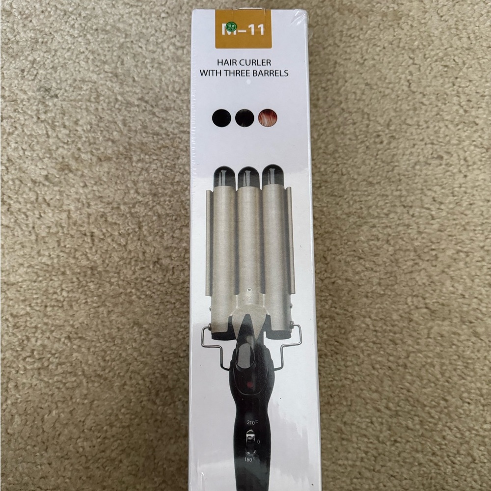 3 Barrel Curling Iron